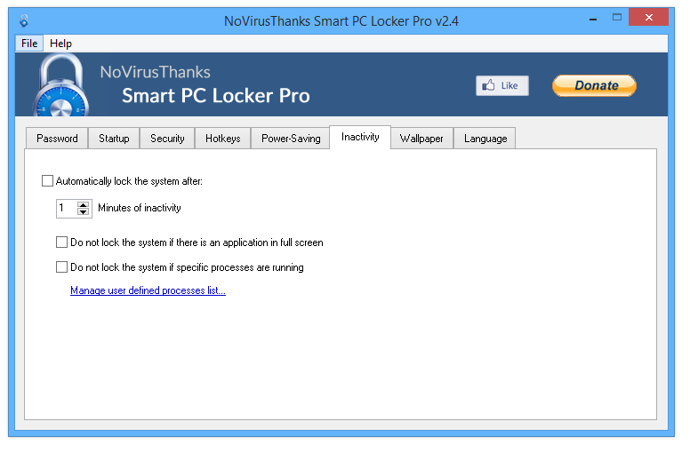 Locker de PC inteligente Pro