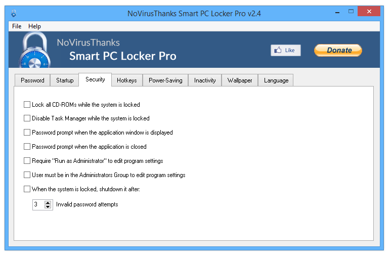 Locker de PC inteligente Pro