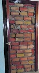 puerta tapiada