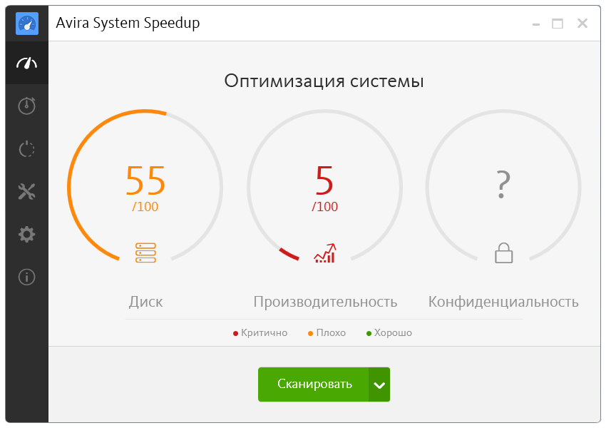 Aceleración del sistema 360Amigo
