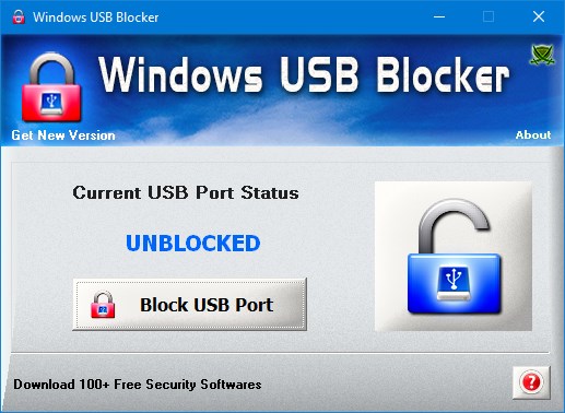 Bloqueador USB de Windows