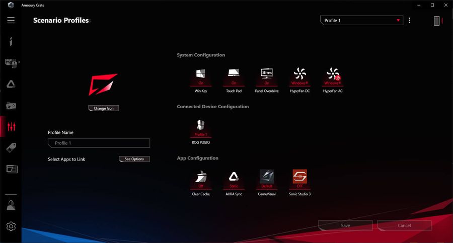 Caja de la Armería Asus