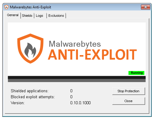 Antiexploit de Malwarebytes