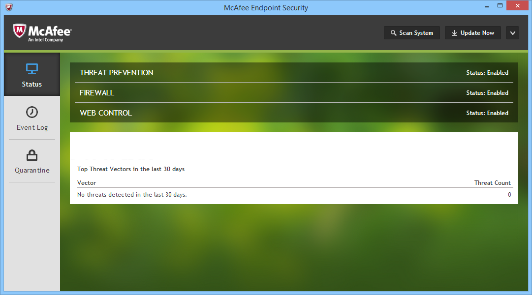 Descarga de McAfee Endpoint Security