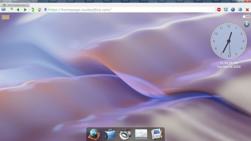 Navegador web SSuite NetSurfer