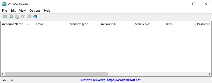 WinMailPassRec 1.01 + x64 + Rus