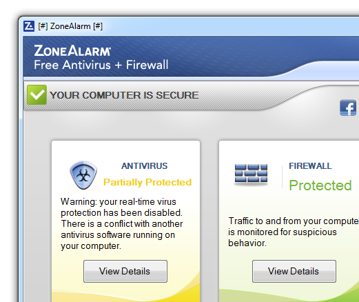 ZoneAlarm Free Antivirus + Firewall / Seguridad extrema / Firewall 15.8.145.18590 / Anti-Ransomware 1.0.721 / ZoneAlarm Next Gen Antivirus 2.0.210.0 Beta