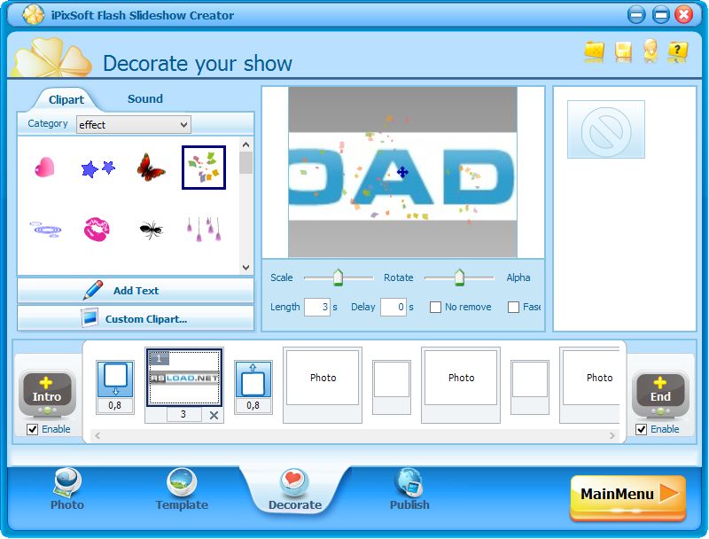 iPixSoft Flash Slideshow Creator 7.0.0 + Rus portátil